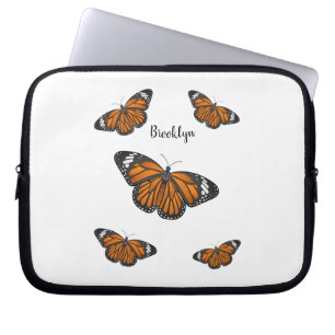 Housse Pour Ordinateur Portable Illustration de papillon monarque
