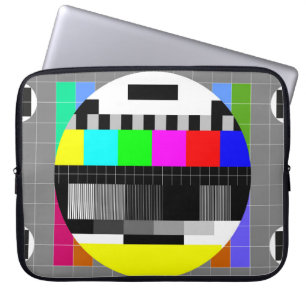 Housse Pour Ordinateur Portable illustration de tv pas de signal de retour dans le