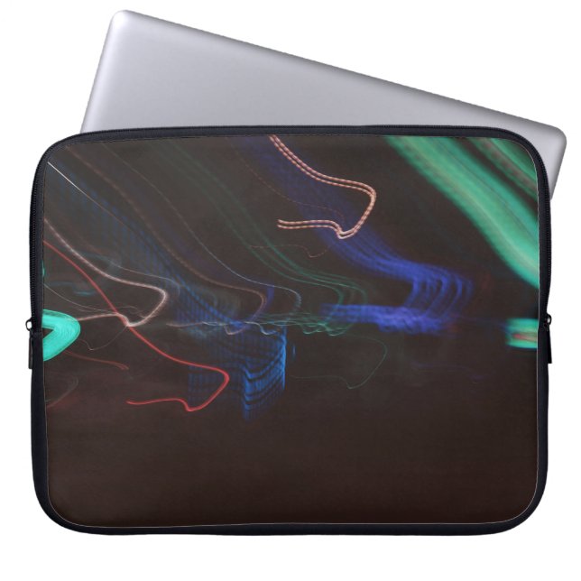 Housse Pour Ordinateur Portable Illustration des voyants couleur assistée (Devant)