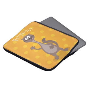 Housse Pour Ordinateur Portable Illustration drôle de tissage tissé