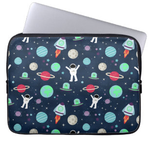 Housse Pour Ordinateur Portable Illustration du Motif spatial