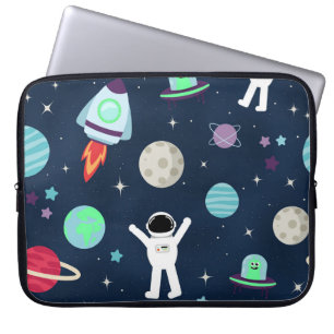 Housse Pour Ordinateur Portable Illustration du Motif spatial