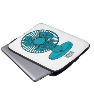 Housse Pour Ordinateur Portable Illustration du ventilateur