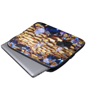 Housse Pour Ordinateur Portable Imaginaire de luxe Gemstone Abstrait