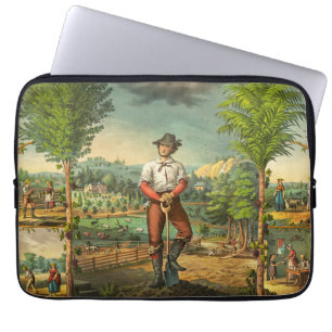 Housse Pour Ordinateur Portable Impression promotionnelle Pour Membres Grange