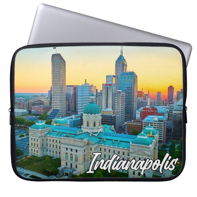Housse Pour Ordinateur Portable Indianapolis, Indiana, États-Unis (Devant)