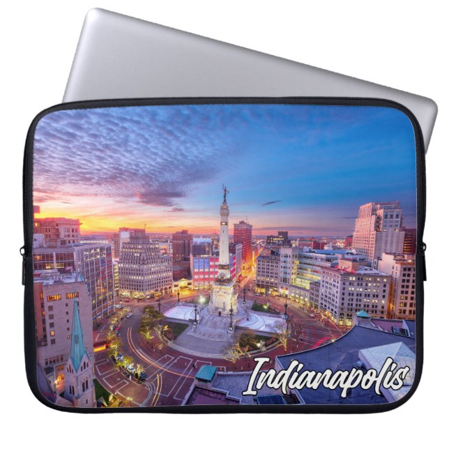 Housse Pour Ordinateur Portable Indianapolis, Indiana, États-Unis (Devant)