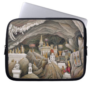 Housse Pour Ordinateur Portable Intérieur de la grotte de Nam Hou, les Laotiens,