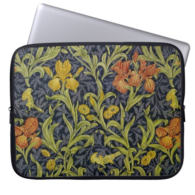 Housse Pour Ordinateur Portable Iris Motif (par William Morris) (Devant)