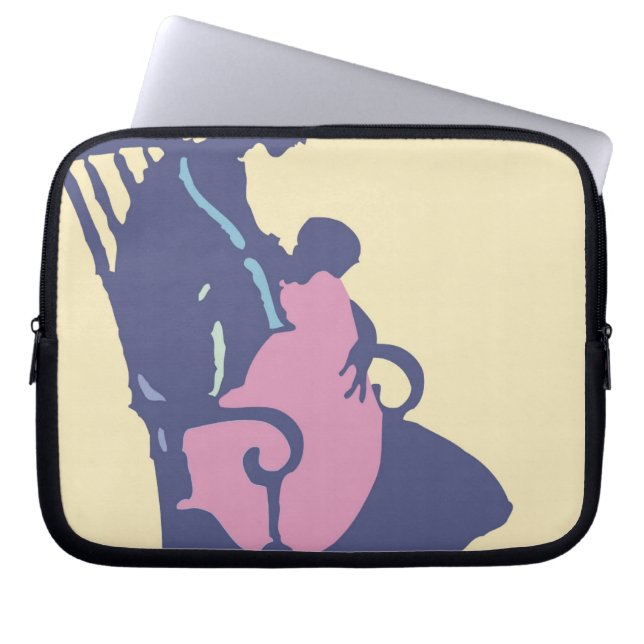 Housse Pour Ordinateur Portable <It's a Girl> par Steve Collier (Devant)