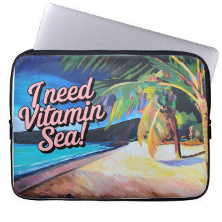 Housse Pour Ordinateur Portable J'ai besoin de vitamine mer