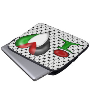 Housse Pour Ordinateur Portable J'aime la Palestine