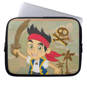 Housse Pour Ordinateur Portable Jake et les "Jamais Land Pirates" Aventures atten