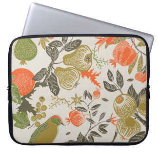 Housse Pour Ordinateur Portable Jardin aux fruits d'oiseaux : sans couture