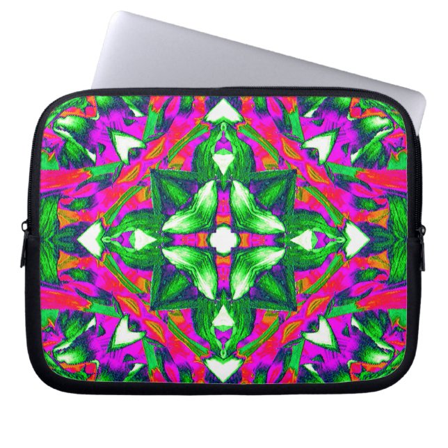 Housse Pour Ordinateur Portable Jardin tropical... (Devant)
