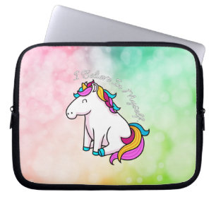 Housse Pour Ordinateur Portable Je crois en me la douille d'ordinateur portable de