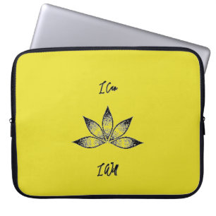 Housse Pour Ordinateur Portable Je Peux Vais Inspirer La Détermination Lotus