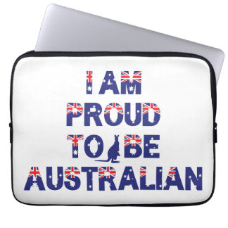 Housse Pour Ordinateur Portable Je suis fier d'être Australien