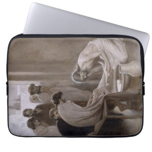Housse Pour Ordinateur Portable Jésus Lave les pieds de ses disciples
