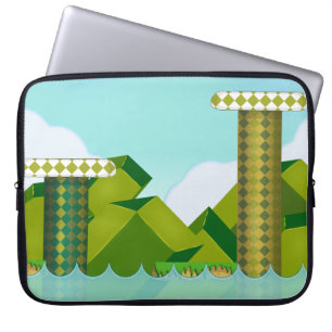Housse Pour Ordinateur Portable Jeu de plate-forme rétro