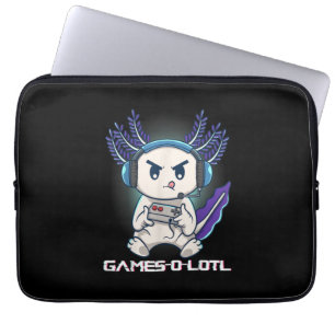 Housse Pour Ordinateur Portable Jeux Vidéo Console de lecture Axolotl
