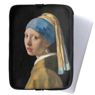Housse Pour Ordinateur Portable Johannes Vermeer - Fille avec une oreille perle