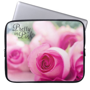 Housse Pour Ordinateur Portable Joli en rose Roses