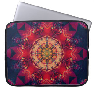 Housse Pour Ordinateur Portable Joli kaléidoscope coloré sans soudure illustrati