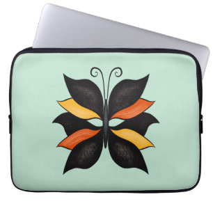 Housse Pour Ordinateur Portable Joli papillon Art Abstrait