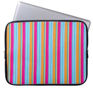 Housse Pour Ordinateur Portable Jolies bandes magiques colorées
