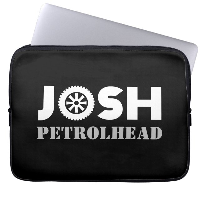 Housse Pour Ordinateur Portable Josh Petrolhead (Devant)