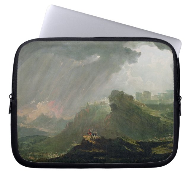 Housse Pour Ordinateur Portable Joshua commandant le Sun pour se tenir toujours (Devant)