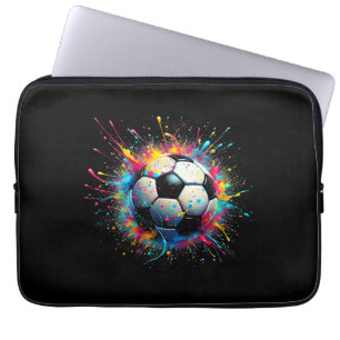 Housse Pour Ordinateur Portable Joueur De Football cool Sport Pour Garçons Hommes 