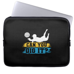 Housse Pour Ordinateur Portable Joueur de volley-ball Pouvez-Vous Le Creuser ?