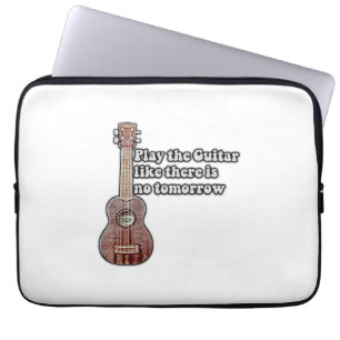 Housse Pour Ordinateur Portable Jouez à la guitare comme il n'y a pas de demain. v