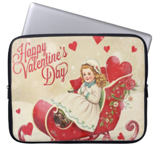Housse Pour Ordinateur Portable Jour de la Saint Valentin