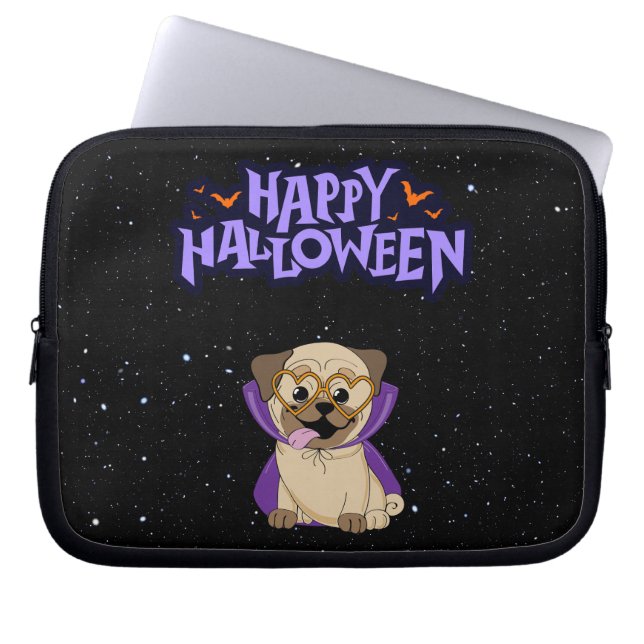 Housse Pour Ordinateur Portable Joyeux Halloween (Devant)