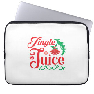 Housse Pour Ordinateur Portable Joyeux Joyeux Jus de Jingle Joyeux