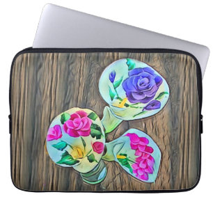 Housse Pour Ordinateur Portable Joyeux Lilys
