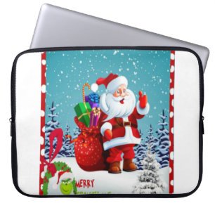 Housse Pour Ordinateur Portable Joyeux Noël