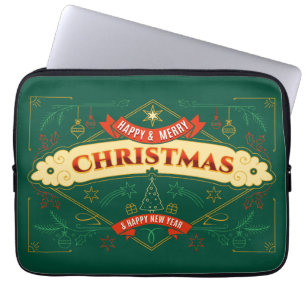 Housse Pour Ordinateur Portable Joyeux Squishmas