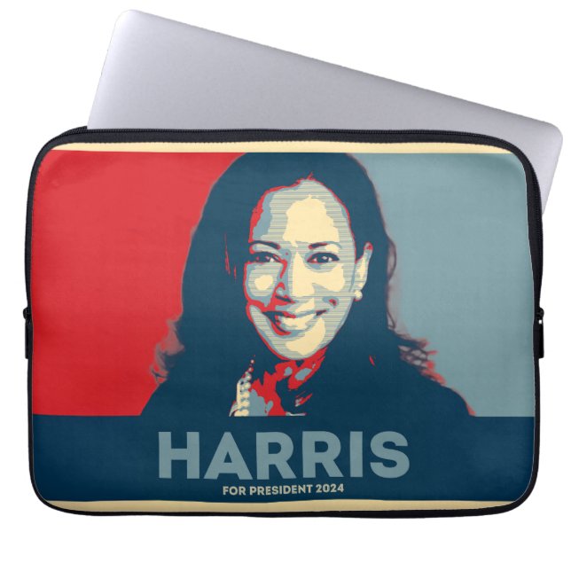 Housse Pour Ordinateur Portable Kamala Harris pour le président 2024 - Hope (Devant)