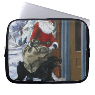 Housse Pour Ordinateur Portable Karl aidant le père noël de <Carl's Christmas> b