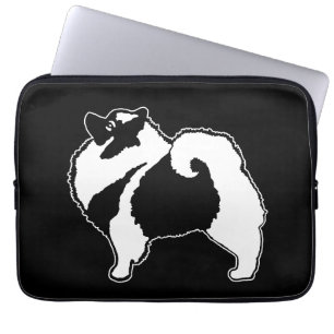 Housse Pour Ordinateur Portable Keeshond Graphics - Cute Original Chig Art