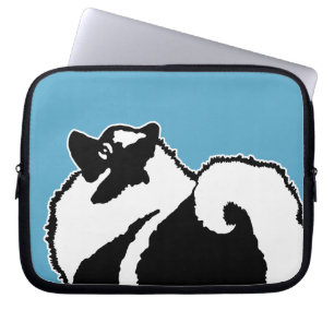 Housse Pour Ordinateur Portable Keeshond Graphics - Cute Original Chig Art