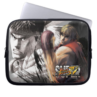 Housse Pour Ordinateur Portable Ken contre Ryu