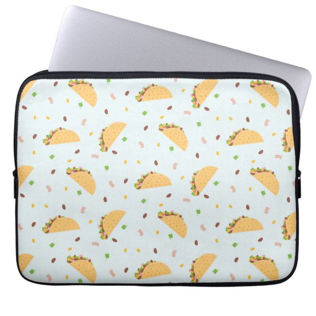 Housse Pour Ordinateur Portable La faim du Motif de Tacos (Devant)