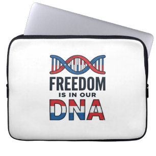 Housse Pour Ordinateur Portable La liberté est dans notre conception de vecteur de
