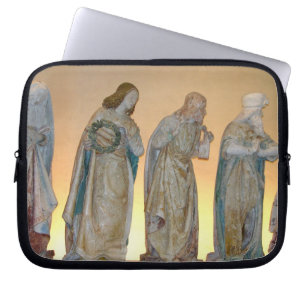 Housse Pour Ordinateur Portable La mise au tombeau, coordonnée des saints, 1490