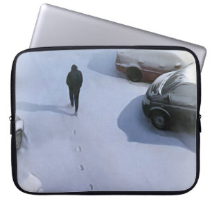 Housse Pour Ordinateur Portable La nouvelle neige